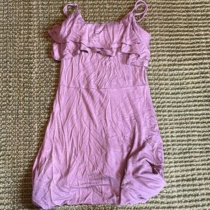 Light purple flowy dress